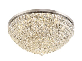 Coniston Crystal Ceiling Lights Diyas Flush Crystal Fittings Coniston Crystal Ceiling Lights Diyas Flush Crystal Fittings